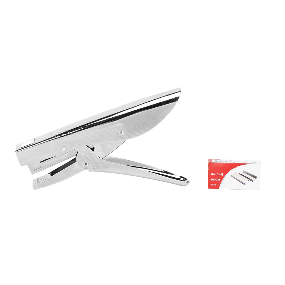 Labor Saving Stapler Office Supplies Aluminum Alloy Business Stapler School Tool for 20 Pages