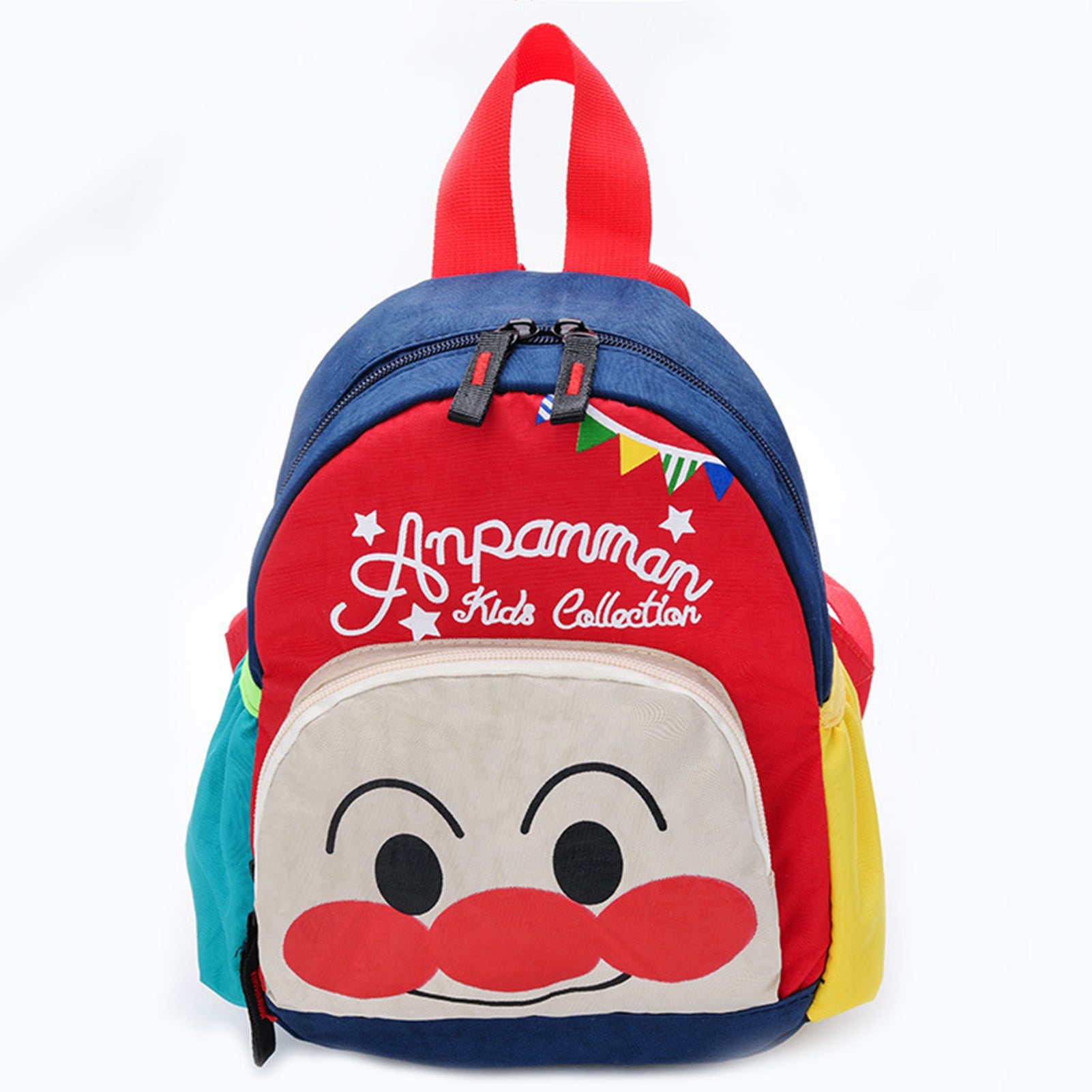 Kids Backpack Cute Cartoon Clown Pattern Breathable Heat Dissipation Large Storage Space Student Schoolbag S