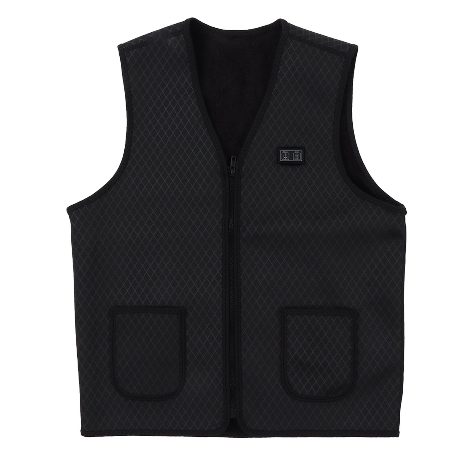 Heated Vest for Women Men Fast Heating 3 Levels Adjustment 9 Heating Zones Washable Electric Heating Vest for Outdoor L