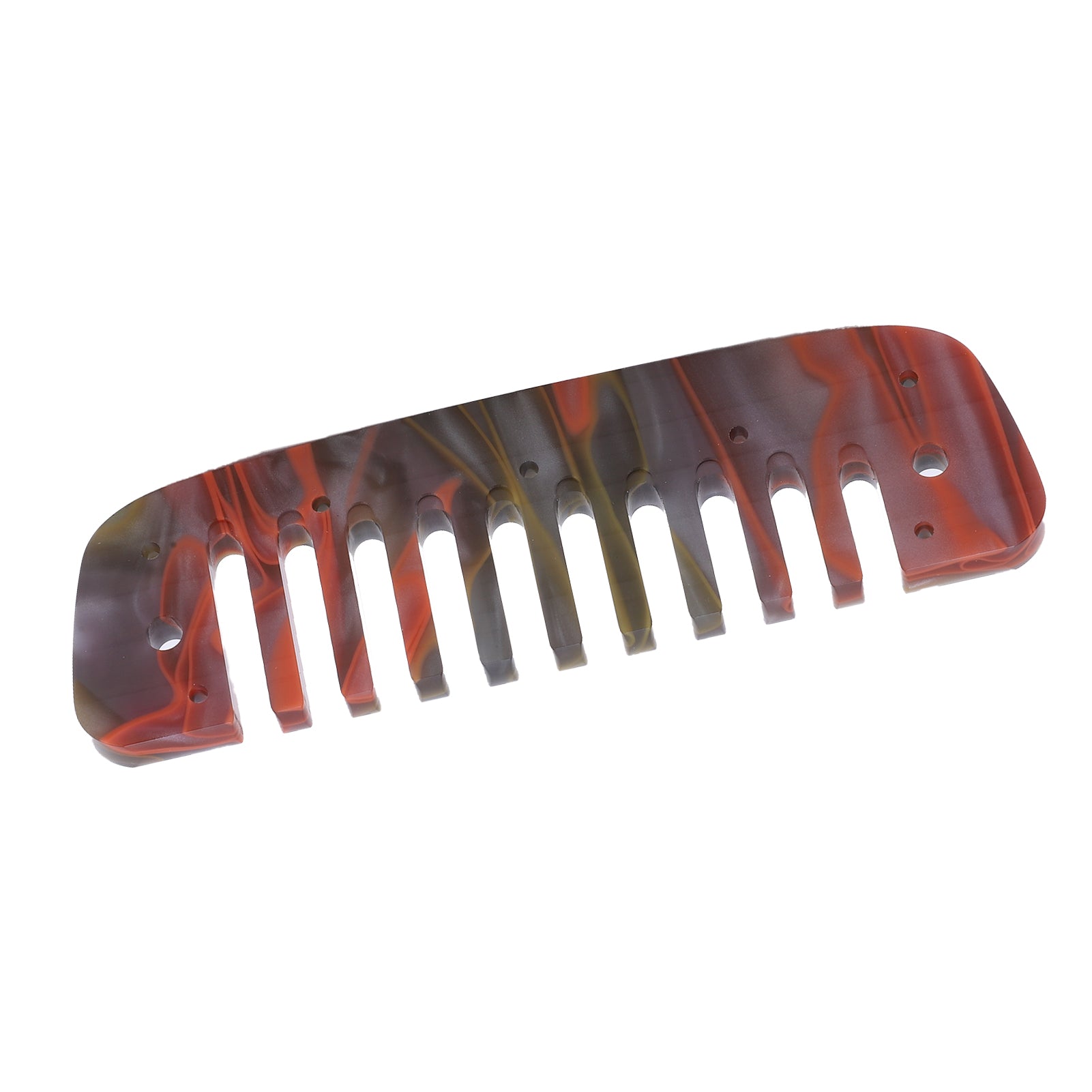 Harmonica Comb Parts Accessories Acrylic for HOHNER Golden Melody 270D Wind Instrument SuppliesAmber
