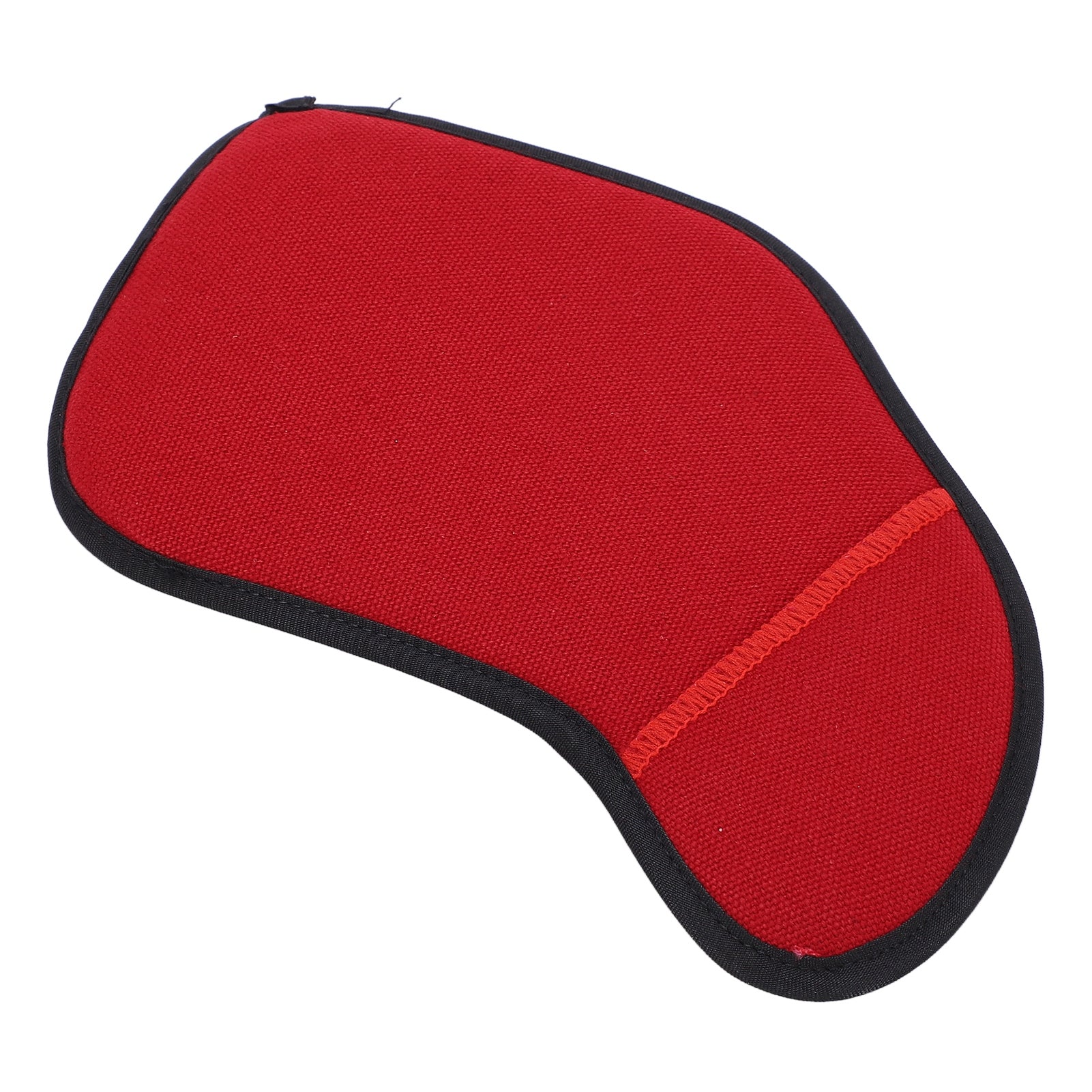 4/4‑3/4 Violin Shoulder Rest Pad Flannel Chin Cushion Protector for Stringed Instrument PlayingRed