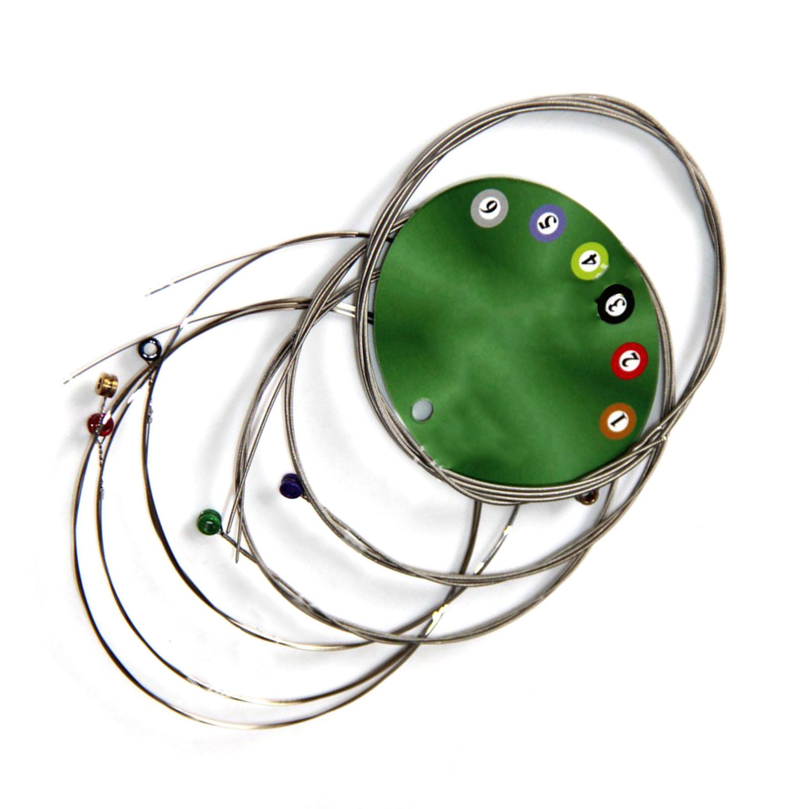 6Pcs Electric Guitar String Ball End E B G D A Hex Core Instrument Accessory for Replacement