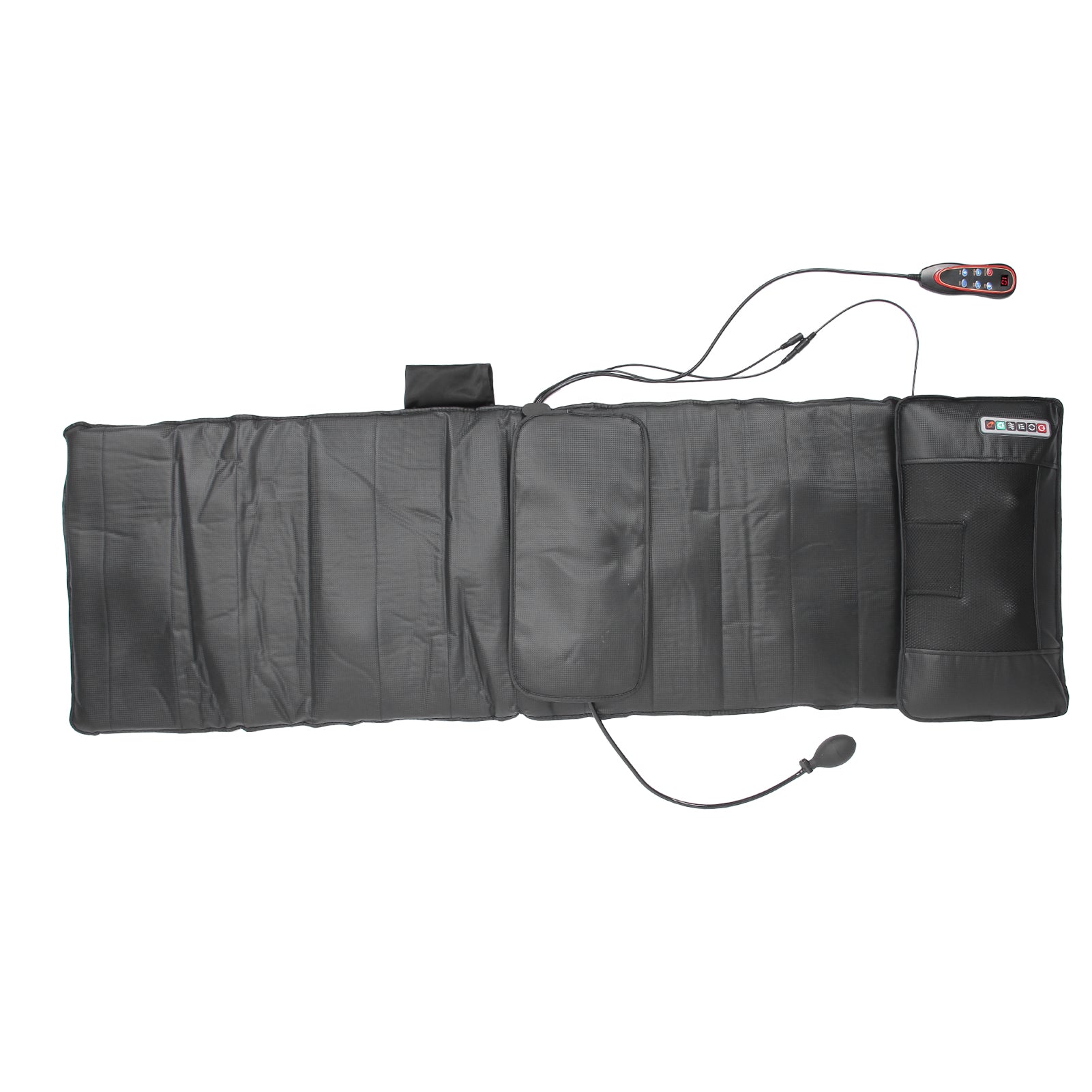 Electric Massage Chair Cushion Household Heating Vibration Chair Cushion Pad (Prise américaine )