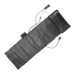 Electric Massage Chair Cushion Household Heating Vibration Chair Cushion Pad (Prise américaine )