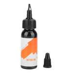 Professional Tattoo Ink Long Lasting Fast Coloring Tattoo Pigment (Orange Label) 29.6ml(Black )