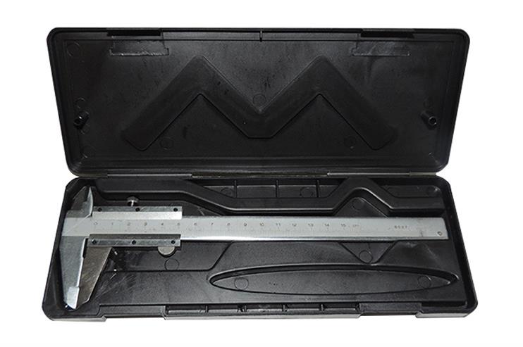 High Accuracy Carbon Steel Metal Vernier Caliper Micrometer Gauge Measuring Tool 0-150mm