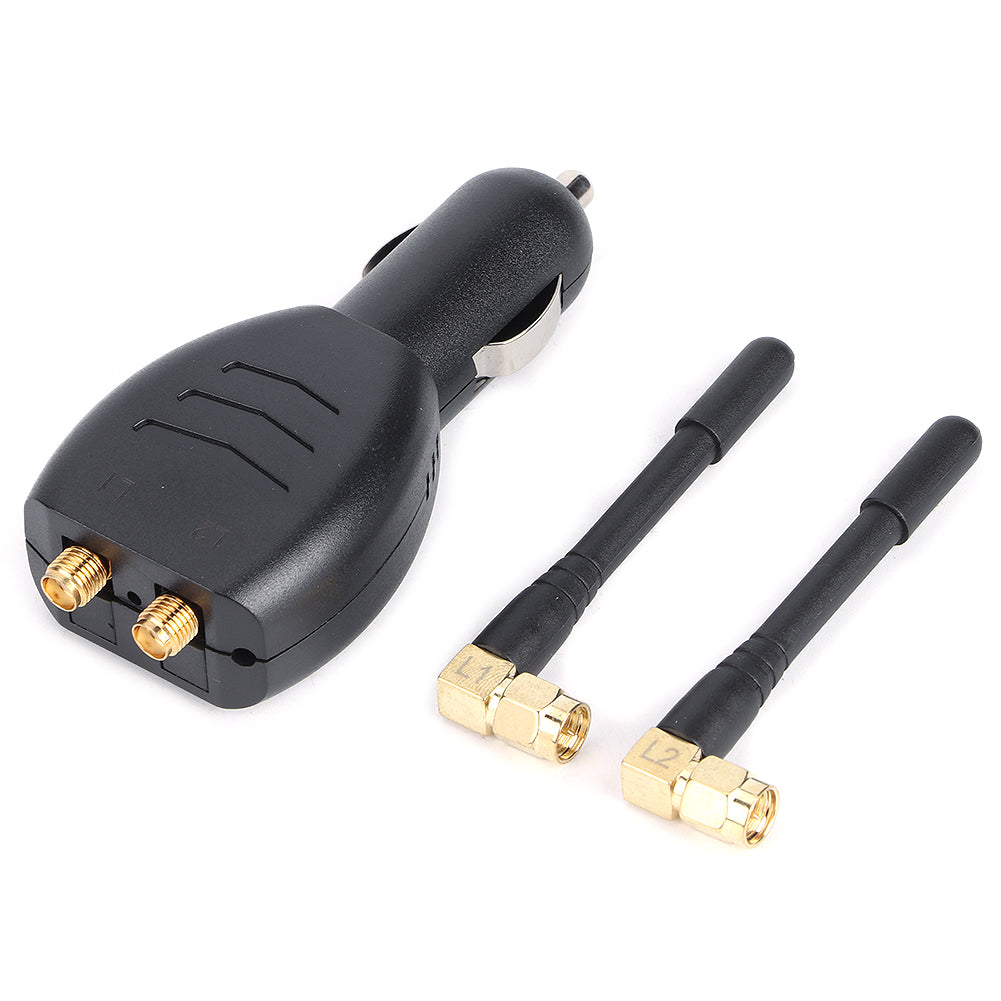 DC12V Universal GPS BDS Signal Interference Blocker 2 Bands Antenna Anti Tracking Stalking Protection
