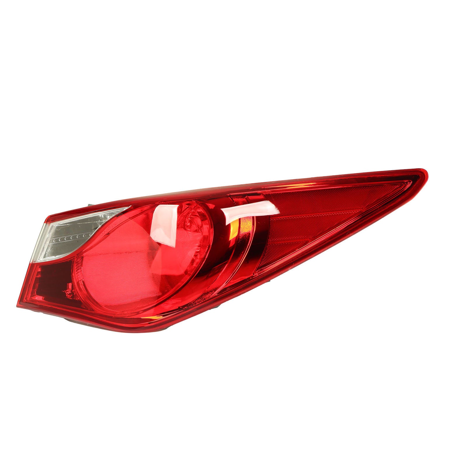 Car Tail Light Assembly Strong Light Transmission Wear Resistant Replacement for Sonata GL 2011‑2013 Right/924013Q000