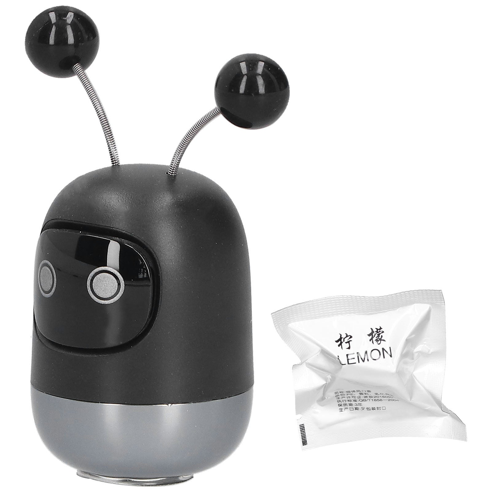 Car Decorative Freshener Cartoon Robot Aromatherapy Fragrance Decoration Aluminum Alloy CaseType 2