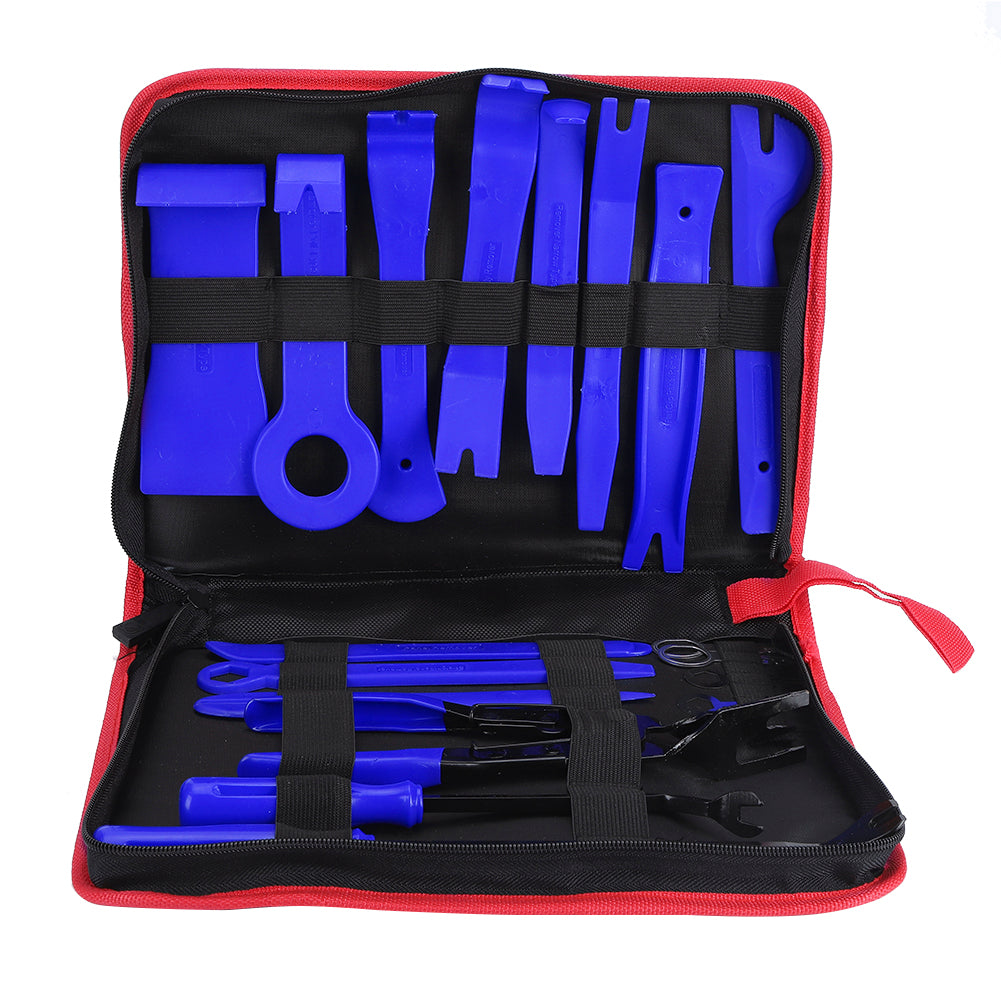 Audio Radio Removal Tool Dashboard Panel Removal Prying Kit Car RefittingBlue