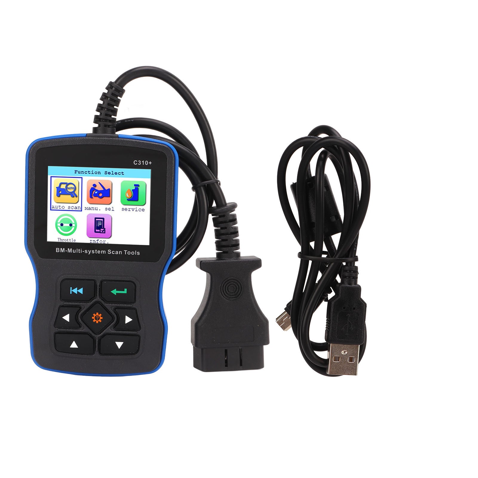 V11.7 Multi System Scanner 2.8in Color LCD Display 320x240 Pixel Multifunction Code Reader English
