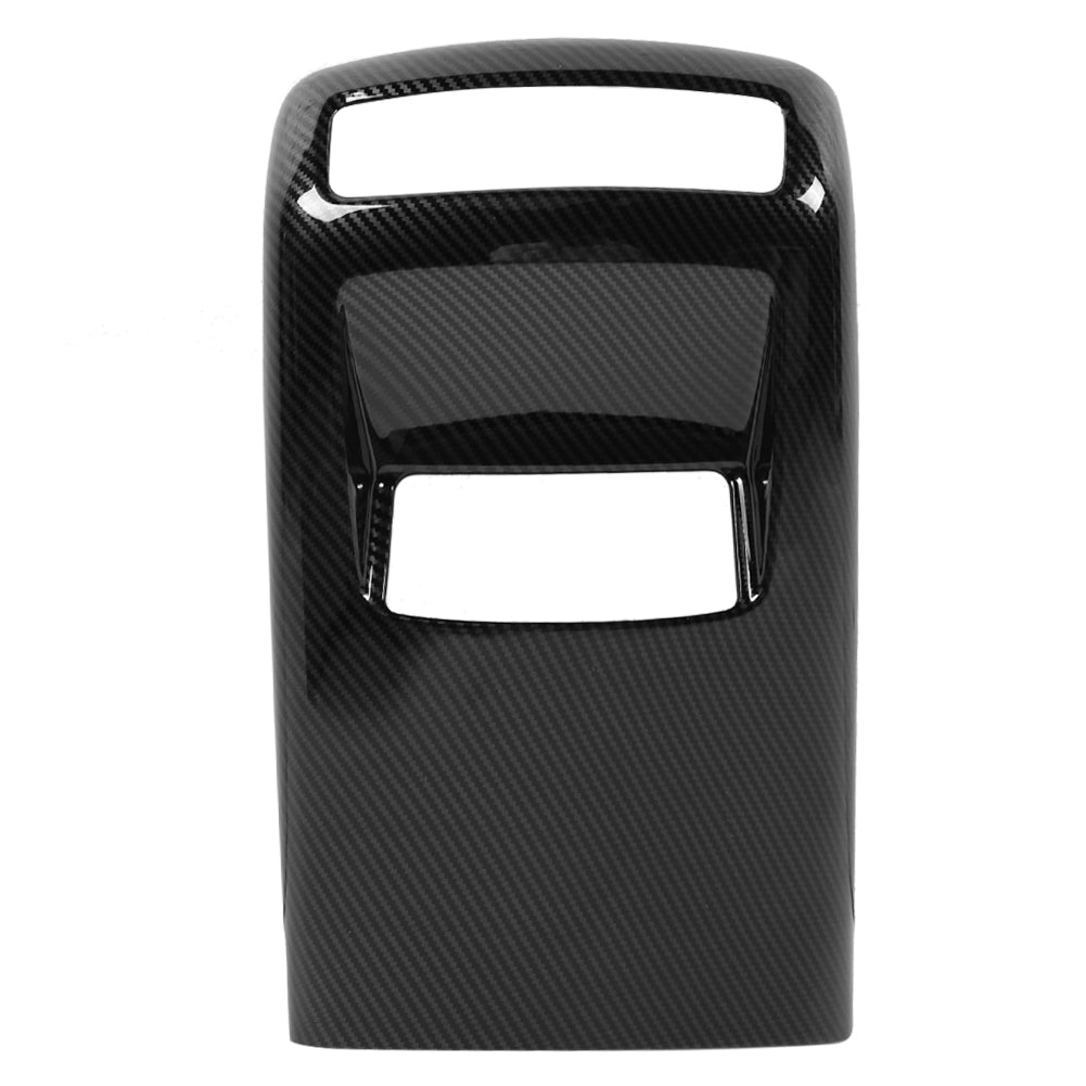 Rear Air Conditioning Vent Outlet Trim Carbon Fiber Style Fit for Hyundai Palisade 2019-2020