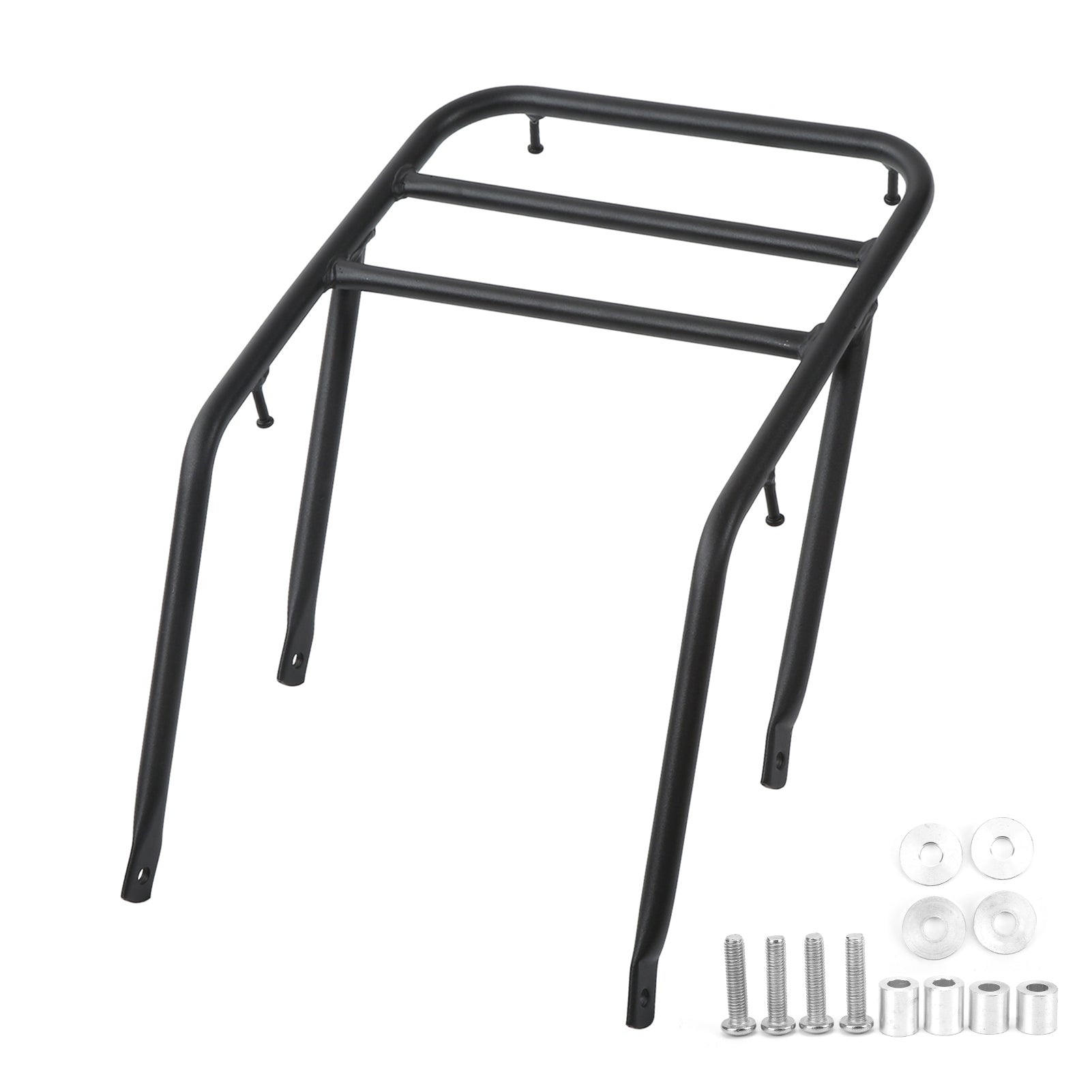 Motorcycle Rear Luggage Cargo Carrier Rack Support Black Steel Replacement for Rebel 1100/DCT 2021‑2022