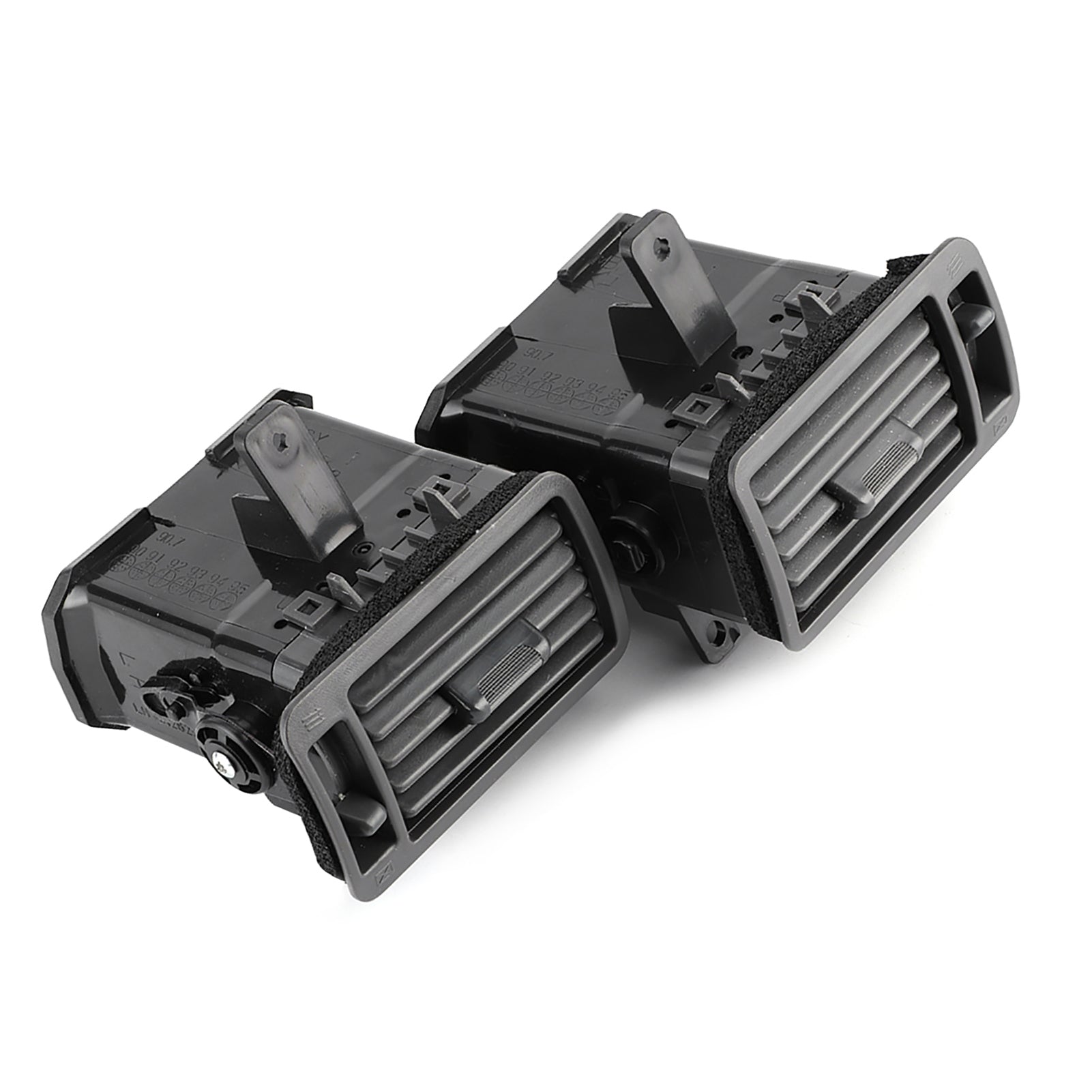 Pair Dashboard Air Outlet Air Conditioner Vent Left + Right Fits for Mitsubishi Pajero Montero Shogun V31 V32 V33 V43