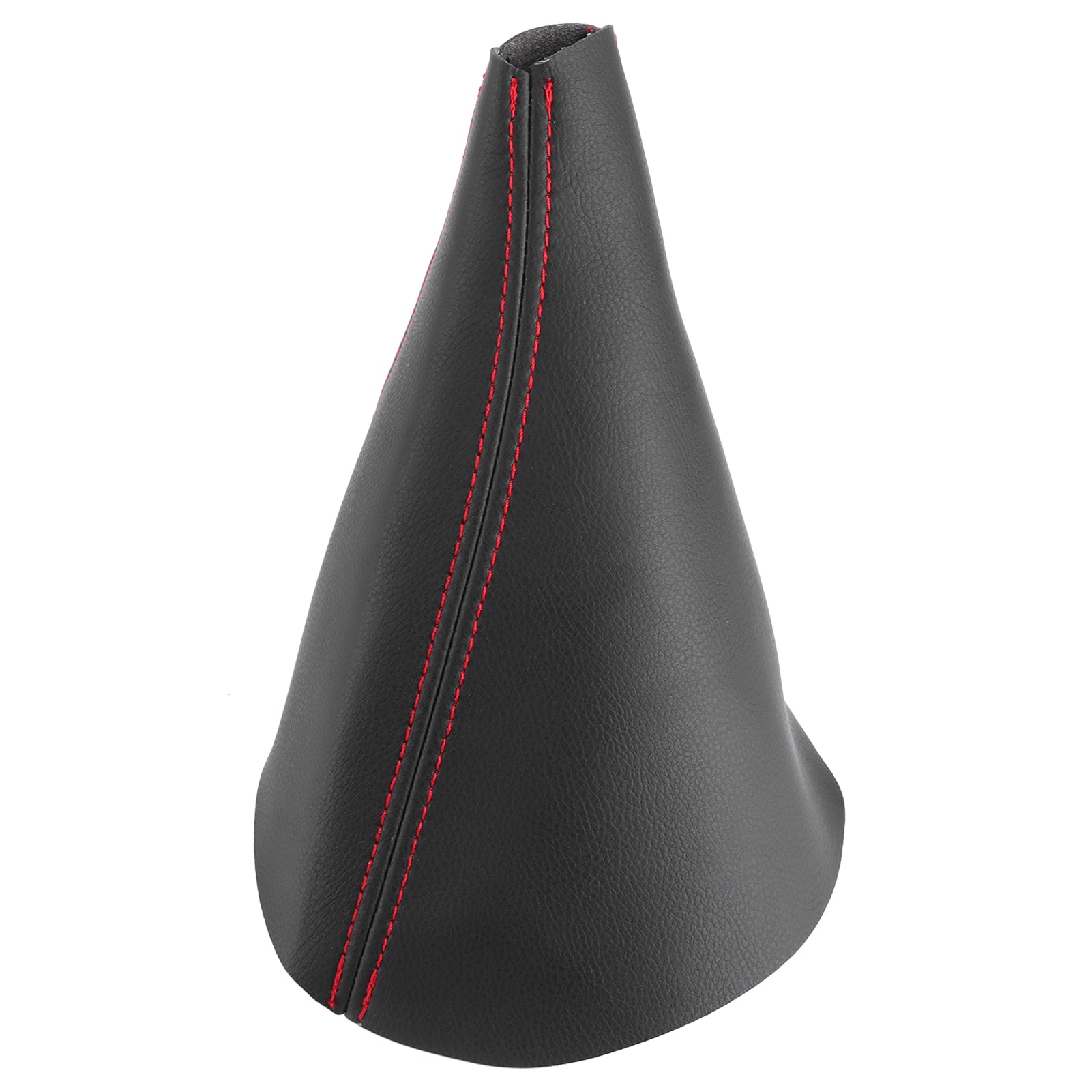 PU Leather Car Shift Cover Soft Car Auto Shifter Boot Cover Fit for Hummer H3 2005‑2011Red Line