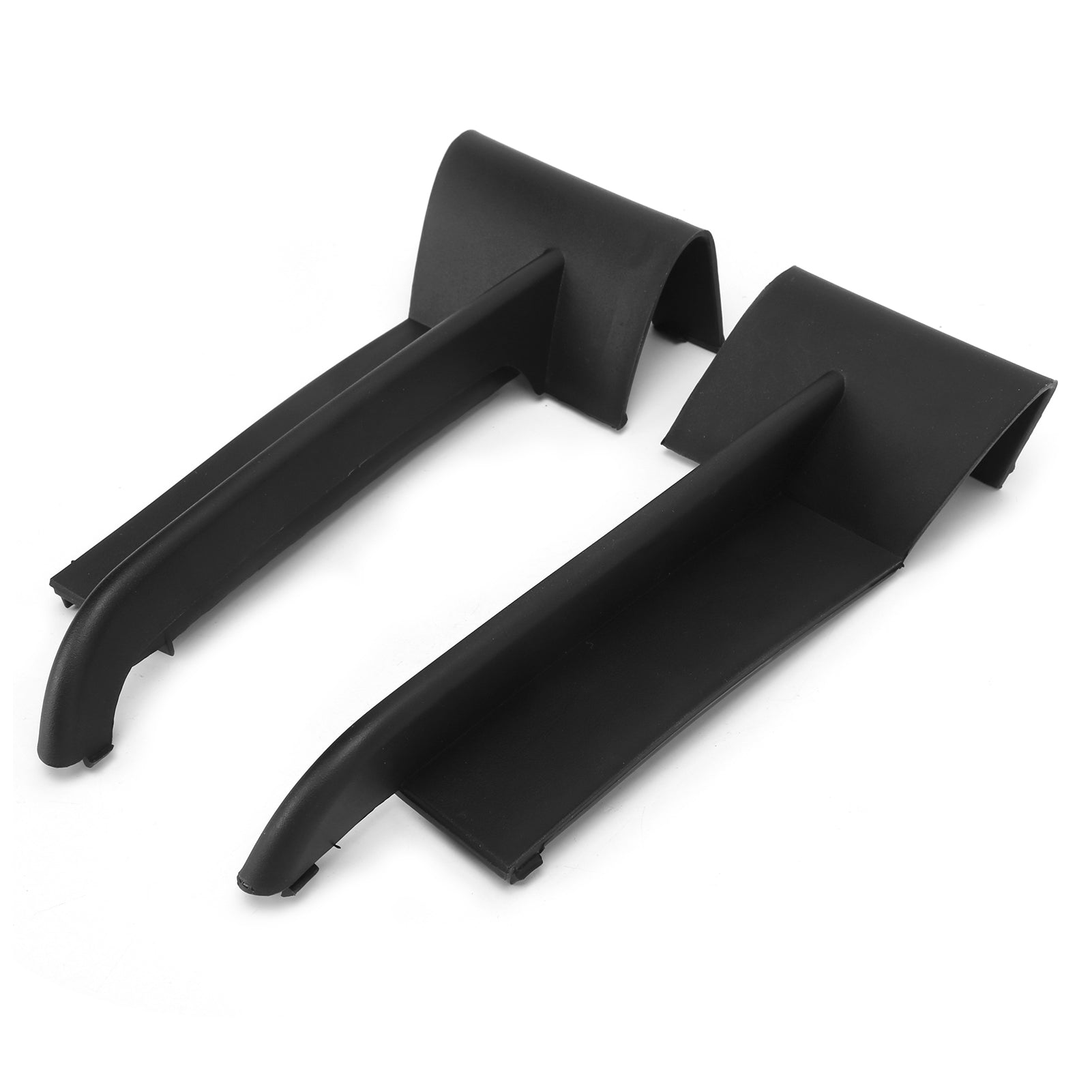 2pcs Front Bumper Grille Left Right ABS Black 51117056093 Replacement for 745Li Base 2002‑2005