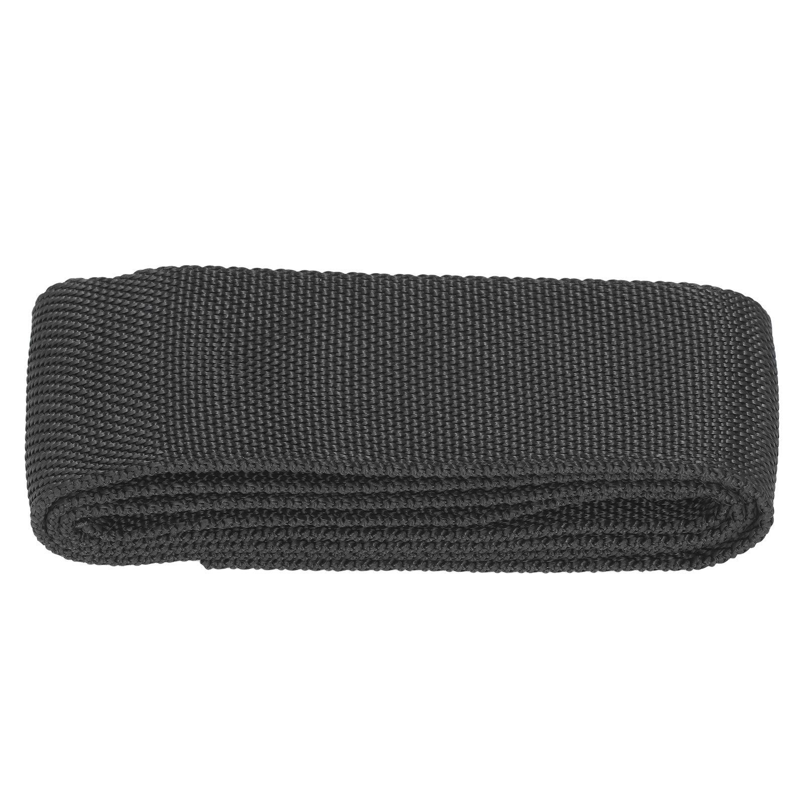 Polyester Winch Rope Protective Sleeve Black Universal for 5cm/1.97in Width Cable Line