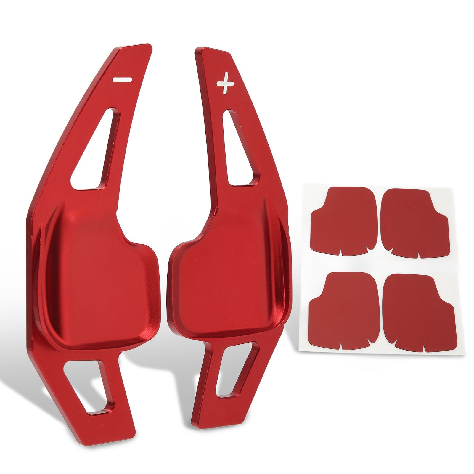 Aluminum Alloy Paddle Shifter Extension Replacement for F Chassis F20 F22 F30 F32 F10 F15 F16 M Sport Red