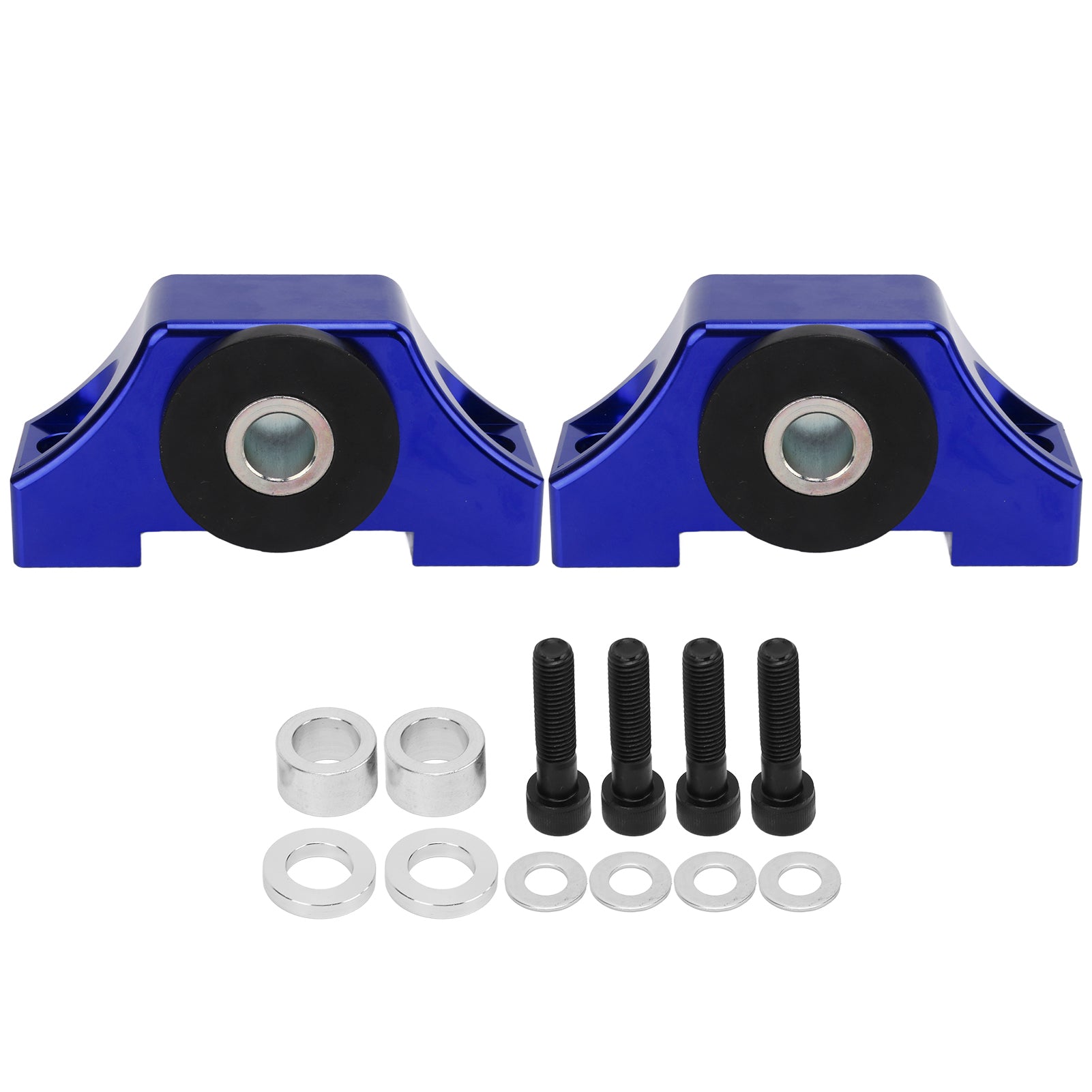 Engine Billet Motor Torsion Mount Kit 6061‑T6 Aluminum Replacement for Civic EG EK B D Series B16 B18 B20 D16Blue