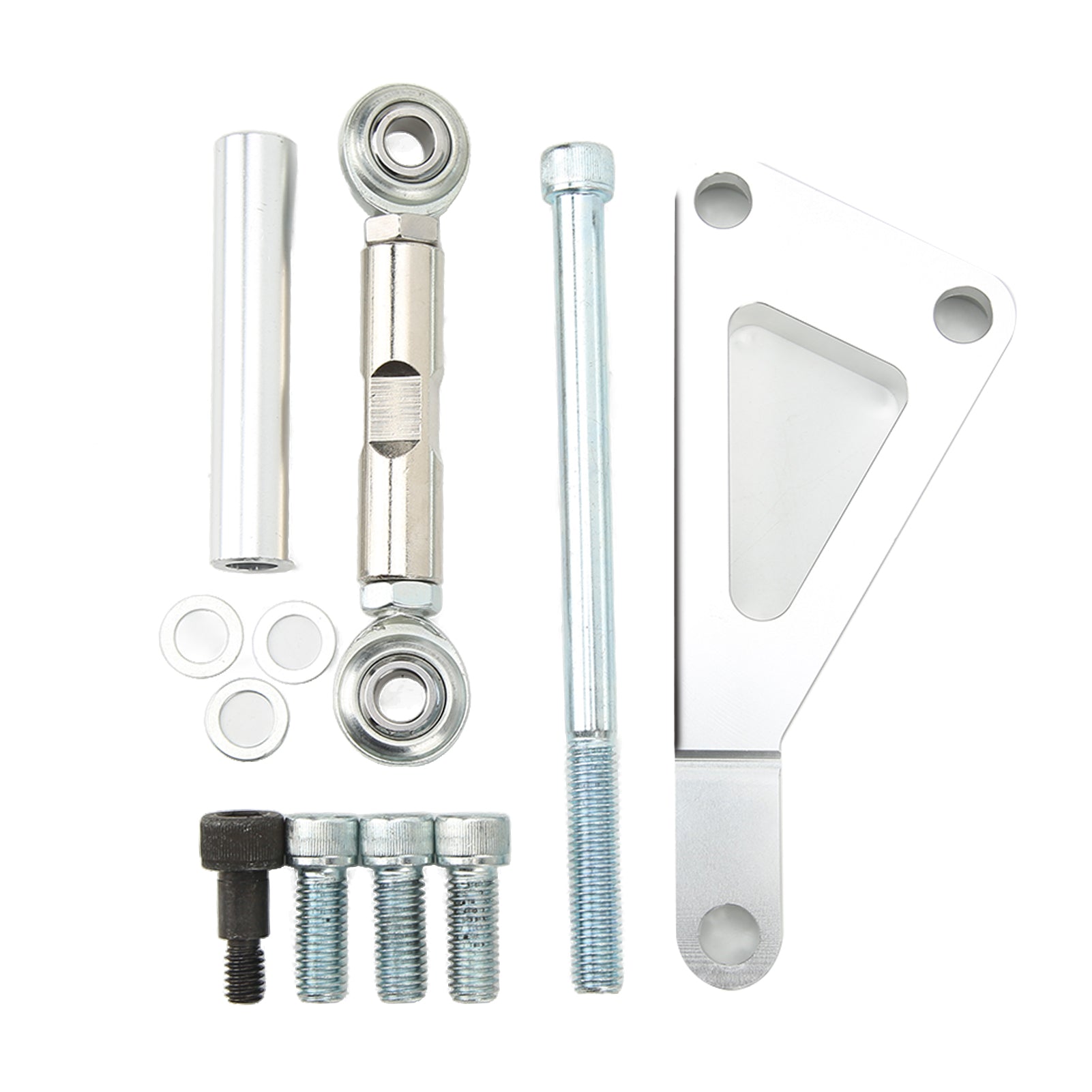 Alternator Bracket Kit Metal Anti Corrosion Wear Resistant Bracket Replacement for Chevy SBC 350 Small Block Engine