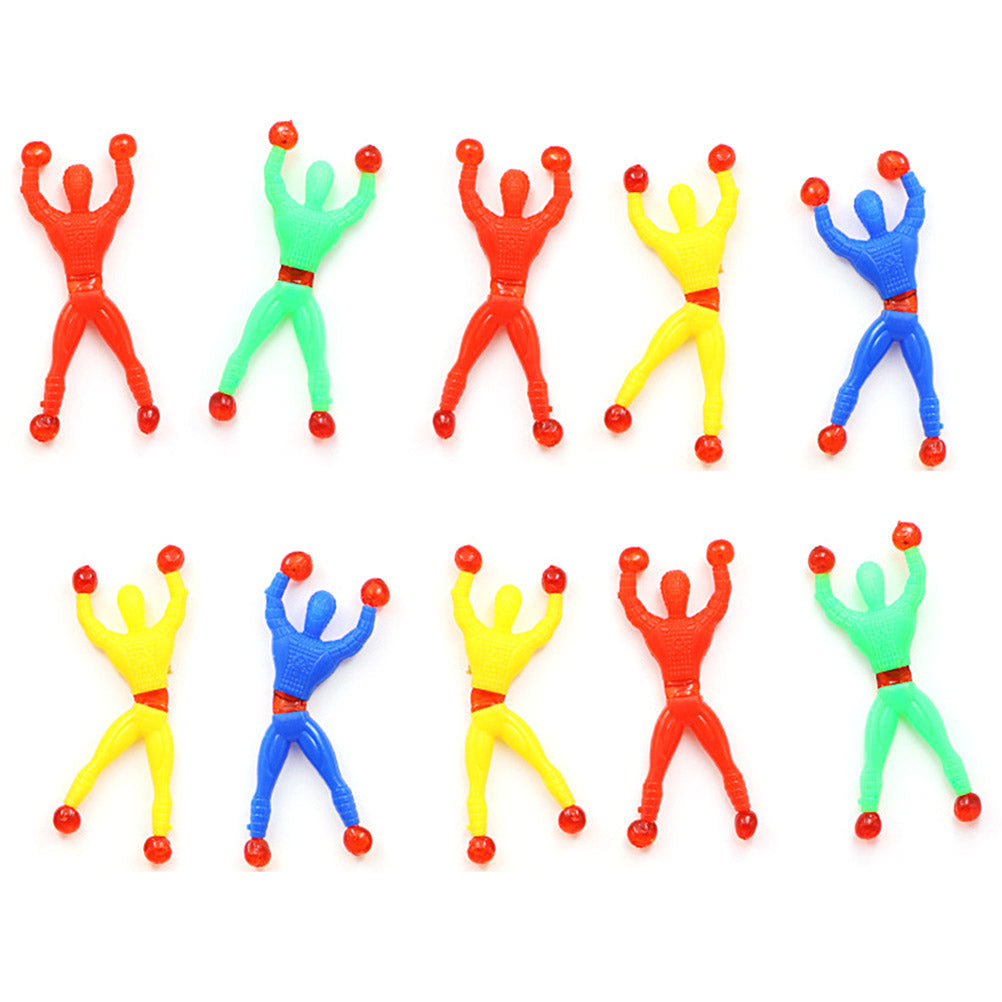 10pcs Random Color Funny Sticky Climbing Man Educational Toys Children Kids Gift