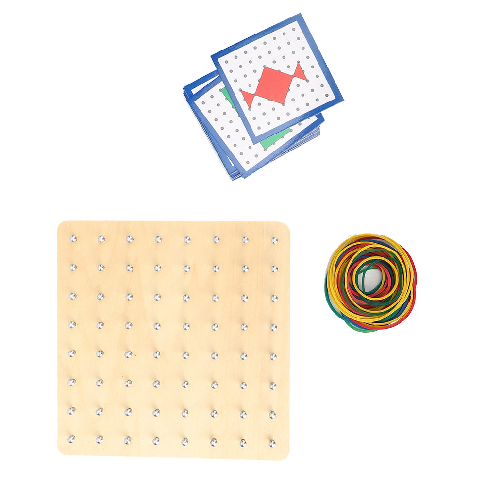 Nail Board Space Imagination Educational Toy Early Learning Math Teaching Aids ToyNail Board