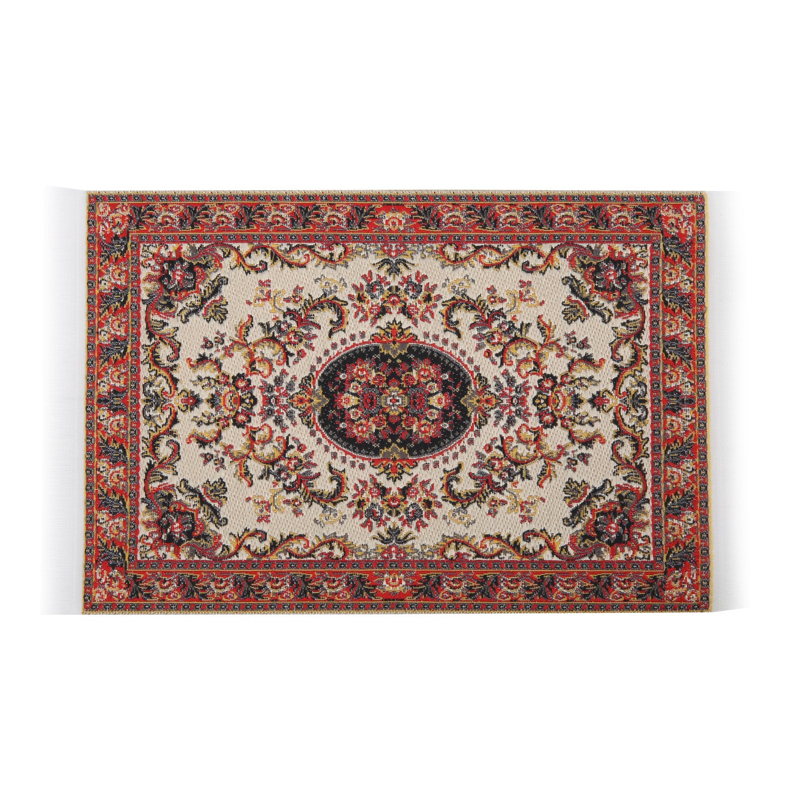 1:12 Dollhouse Miniature Carpet Exquisite Elegant Rug Doll House Living Room Decoration#1