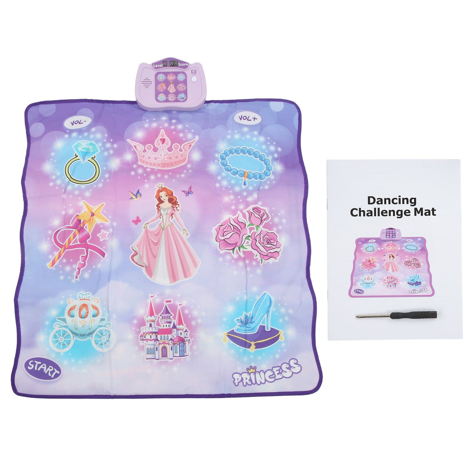 Dancing Challenge Mat Pedal Game Parent Child Interaction Electronic Music Dance Pad Toy for Children