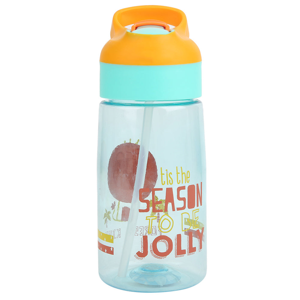 Baby Sippy Cup Infant Straw Cup Cartoon Toddler Kettle Drinking Water Bottle 550ml
