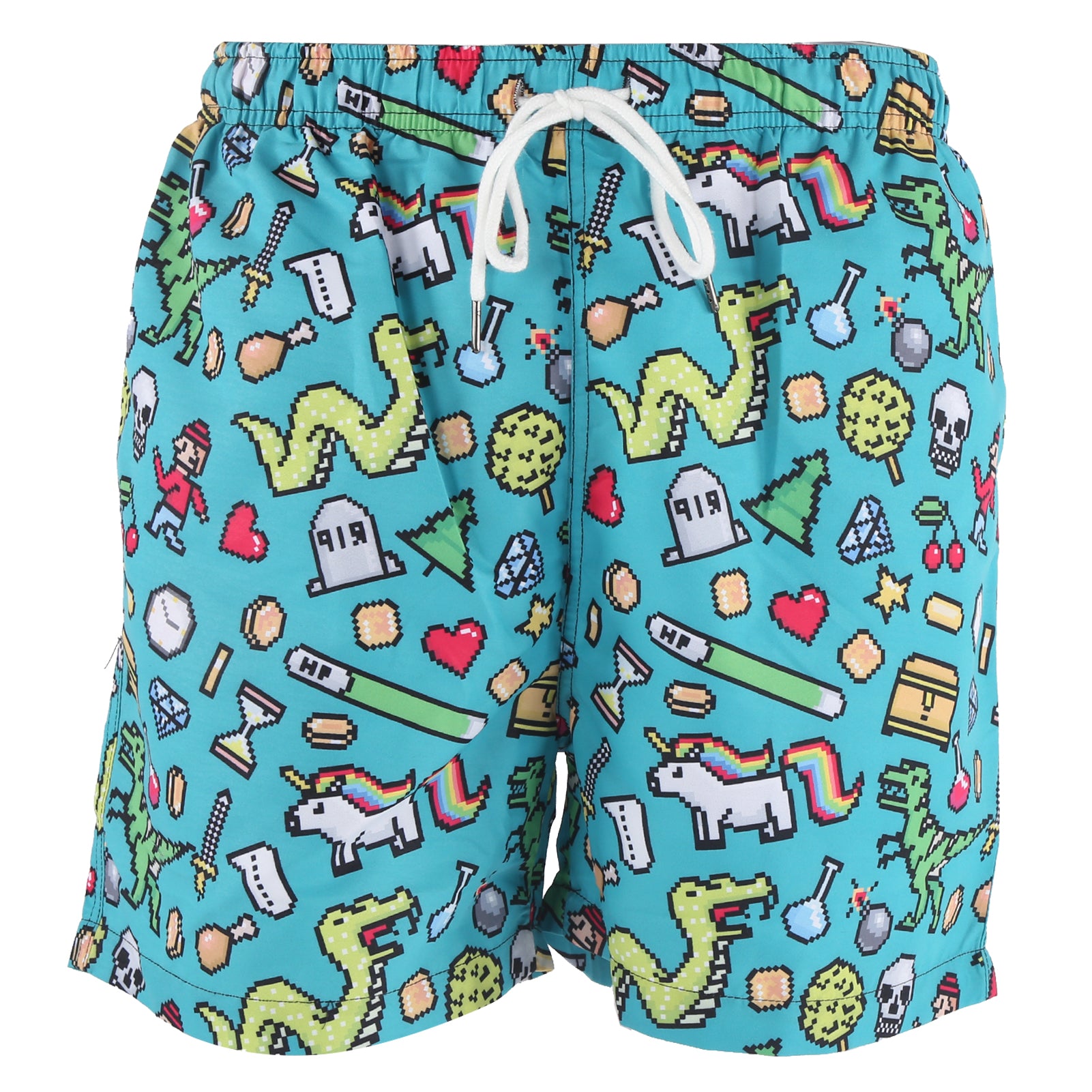 Boy's Shorts Quick Dry Breathable Summer Beach Casual Swim Trunks with DrawstringSTK102002 XXL