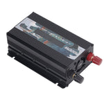 2000W Solar Car Inverter with Fan LCD Screen DC to AC110V Solar Power Modified Sine Wave Inverter Black DC24V(DC21‑29V)