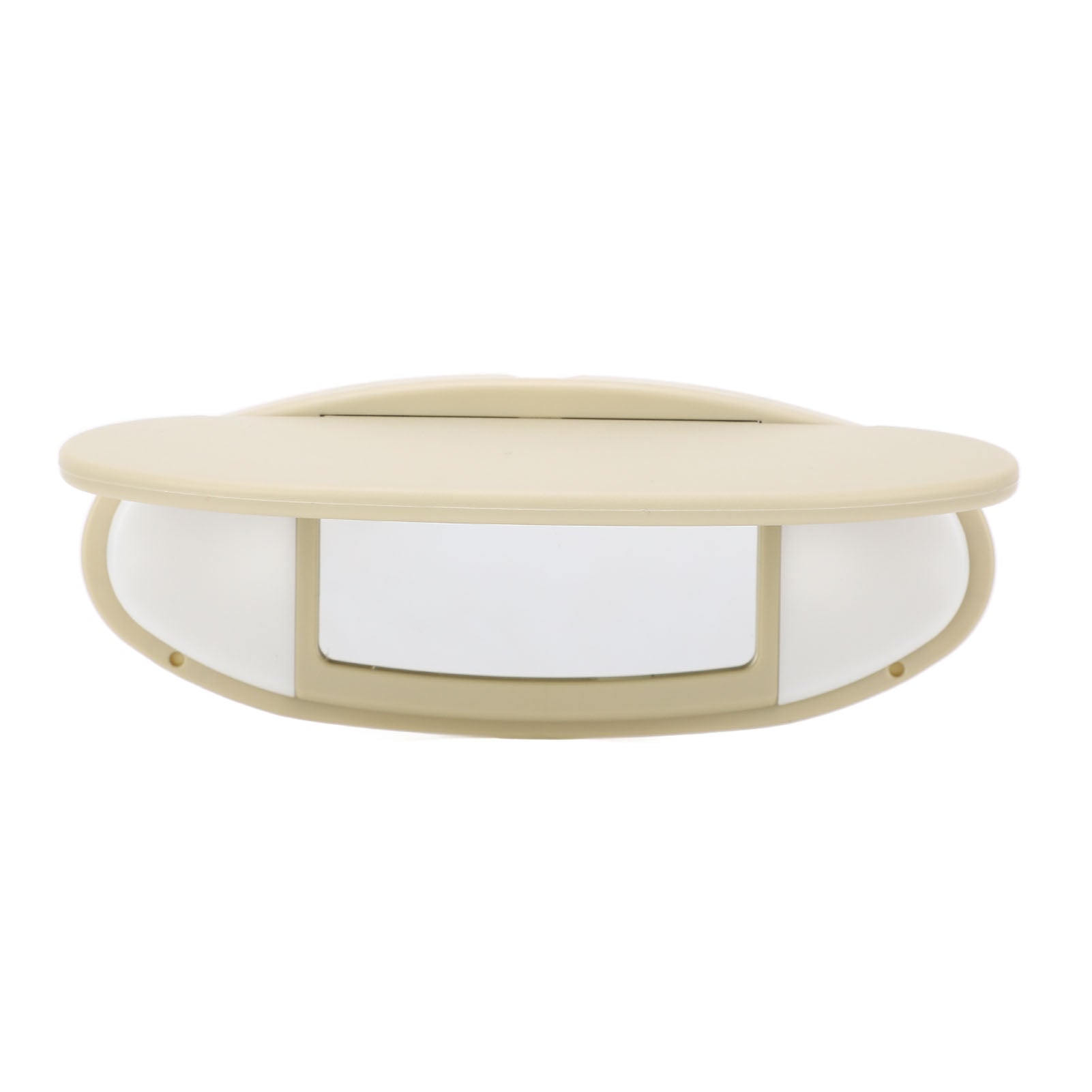 Front Sun Visor with Vanity Mirror Anti Glare Sun Proof Safe Driving Replacement For R55 R56 R60 2007‑2014 Beige