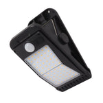 1 PC USB Solar Clip Lamp With Built in Battery USB Human Body Induction 72 Led Light for Outdoor Courtyard Garden Terrace Warm Light