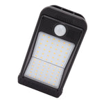 1 PC USB Solar Clip Lamp With Built in Battery USB Human Body Induction 72 Led Light for Outdoor Courtyard Garden Terrace Warm Light