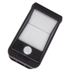 1 PC USB Solar Clip Lamp With Built in Battery USB Human Body Induction 72 Led Light for Outdoor Courtyard Garden Terrace Warm Light