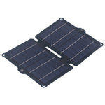 Solar Panel 8W 5V 0‑2A Dual USB Output Portable Folding Solar Charging Panel for Outdoor