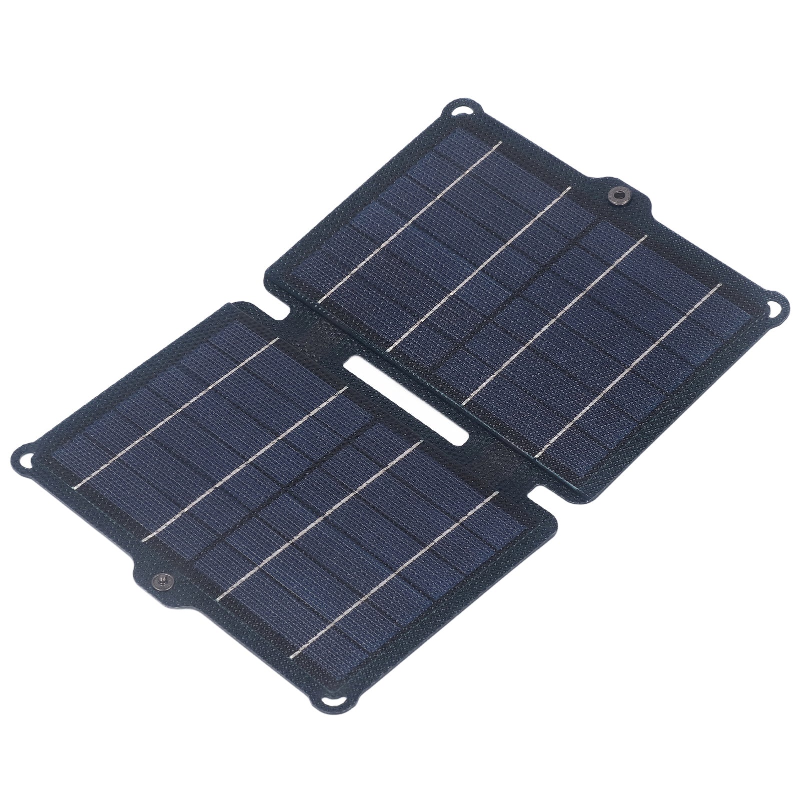 Solar Panel 8W 5V 0‑2A Dual USB Output Portable Folding Solar Charging Panel for Outdoor