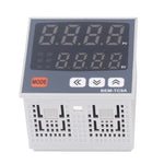 PID Temperature Controller Dual Output 96x96mm Digital Intelligent Thermostat 100‑240VAC