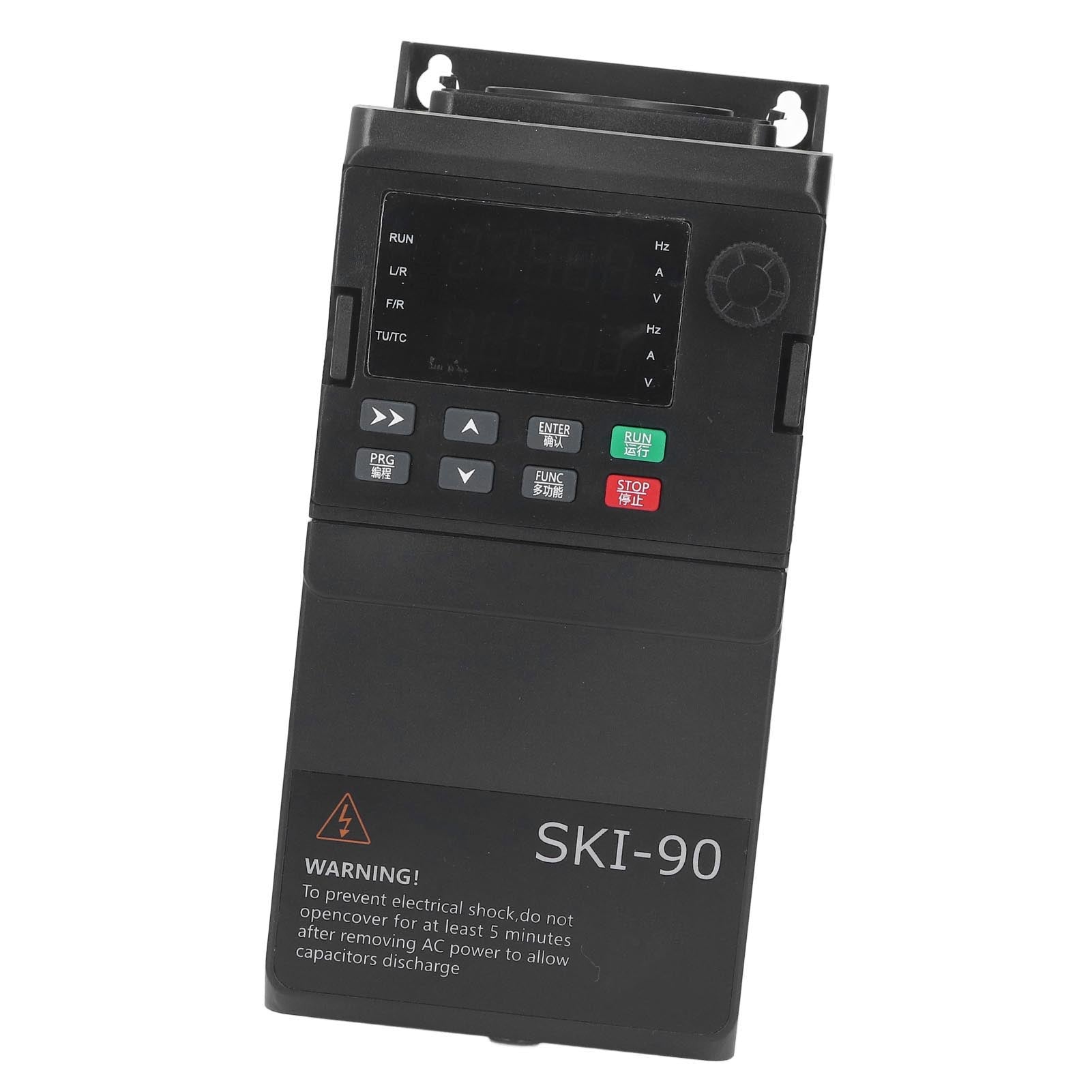 Vector Inverter Variable Frequency Drive Converter for 2.2KW 3HP Motor AC380V Input 0‑380V Output