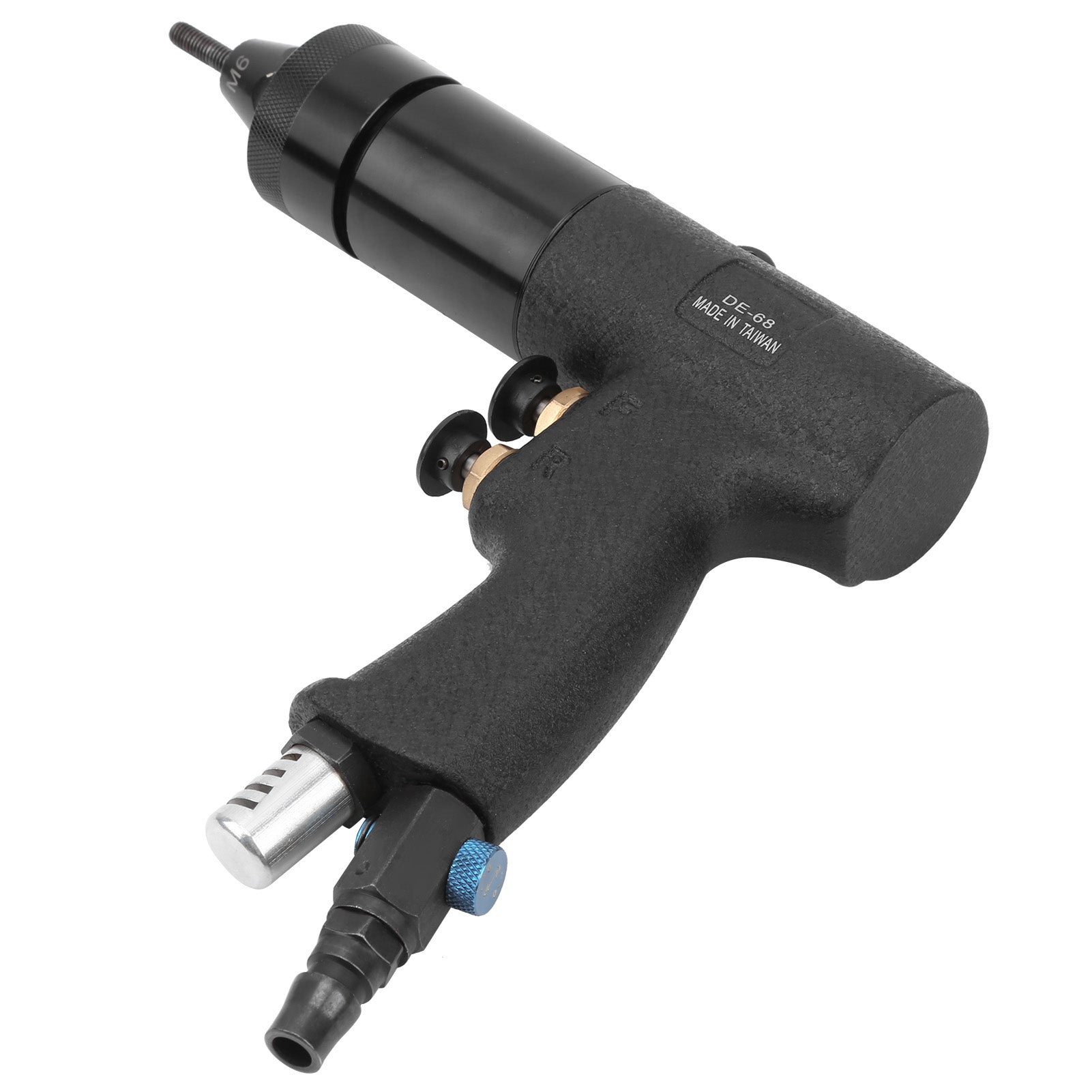 M6/M8 Riveter Gun Aluminum Pneumatic Rivet Nut Kit Self‑Locking Joint Riveting Tool