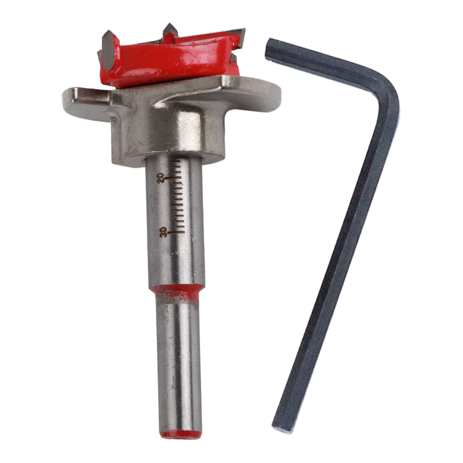 35mm Hinge Hole Drill Bit Aluminum Alloy Boring Jig Positioner Bit for Woodworking