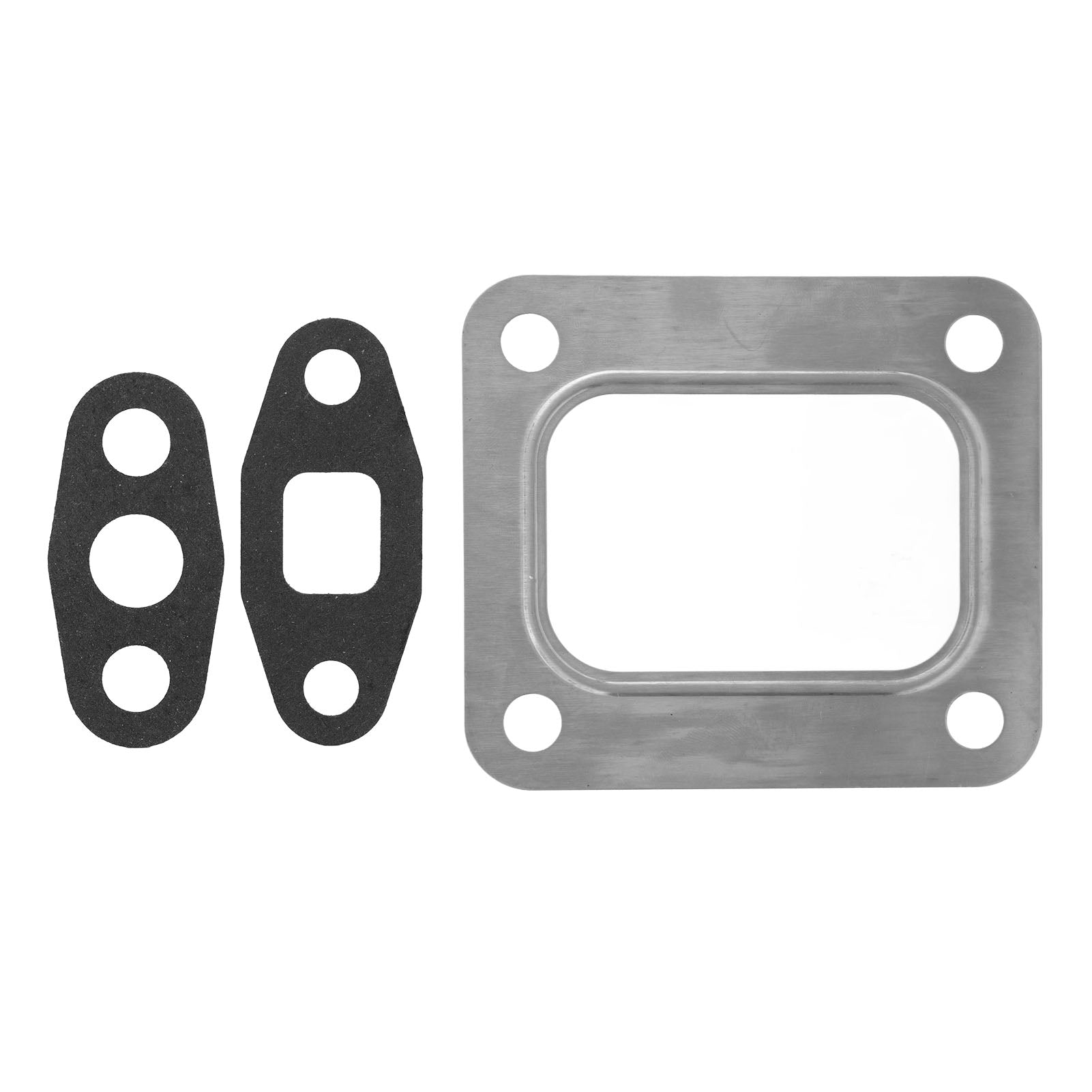 Turbine Inlet Oil Gasket Set Stainless Steel Rustproof 3755843 for T4 T04 Flange Turbo