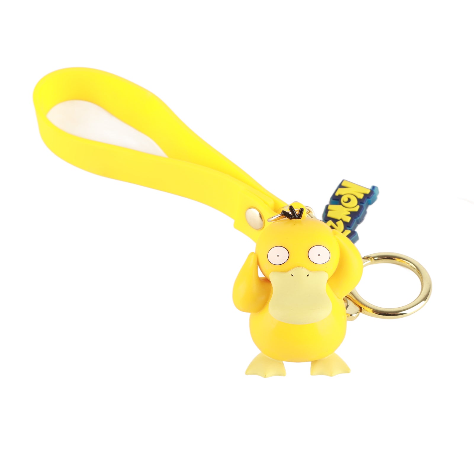 Yellow Duck Baby Toy Yellow Round Glasses Desktop Decoration Ducklings Toy for Children Keychain