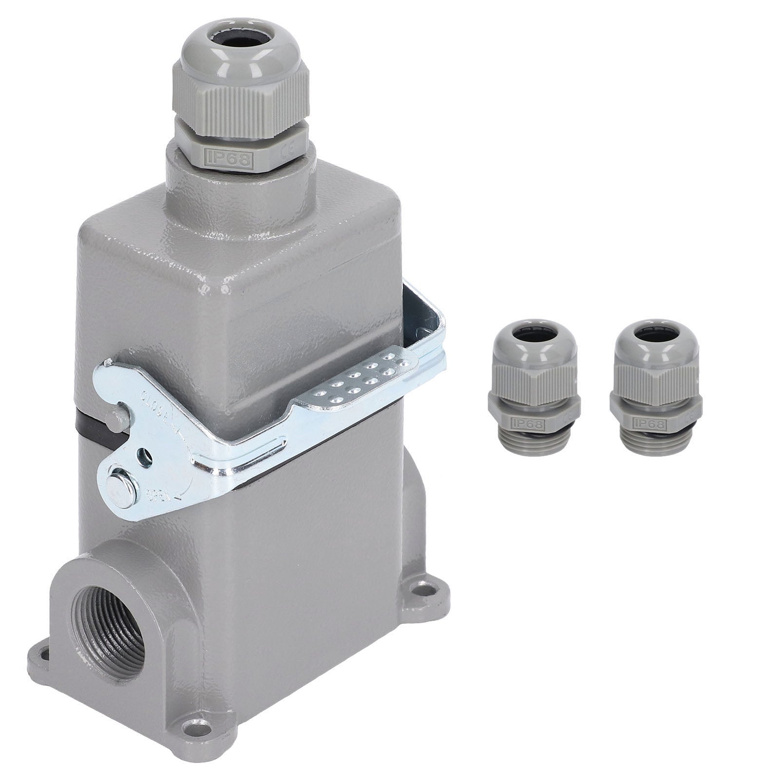 Rectangular Heavy Duty Connector IP65 Waterproof Electrical Connector Industrial Plug 16A 500V