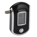 Digital Display Breath Tester Air Blowing Portable Drunk Detector with 5 Replaceable Mouthpieces