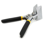 Metal Sheet Bending Pliers Manual Sheet Metal Clamp Seamer Non-Slip Handle Seaming Pliers(Straight )
