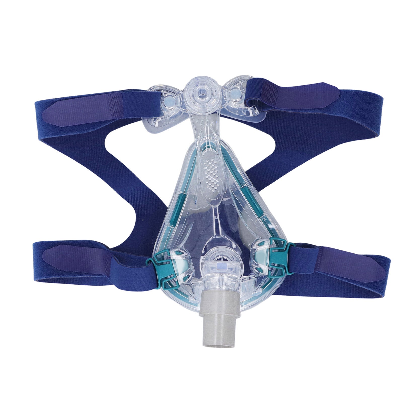 Breathing Machine Face Guard with Headgear Silicone Cushion Replacement Accessory Fit for Resmed Mirage Quattro S