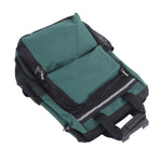 Tool Bag Backpack Canvas Wear Resistant Large Capacity Multi Compartments Portable Tool Backpack for Electrician 48cm / 18.9in Height