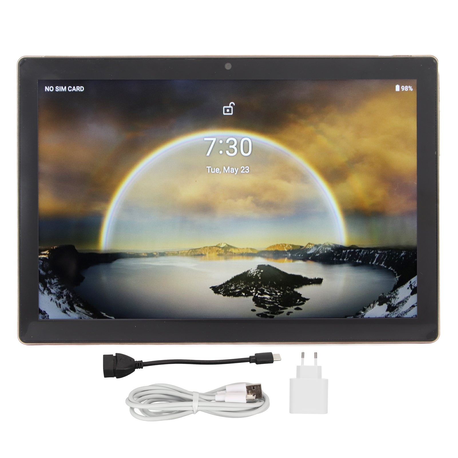 10.1 Inch Tablet for Android 12 6GB RAM 256GB ROM 2.4GHZ WIFI Support 3G Network 16MP Camera FHD Tablet