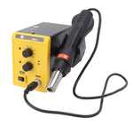 Air Gun Soldering Station LED Tube Display Air Flow Temperature Adjustable Soldering Iron Station